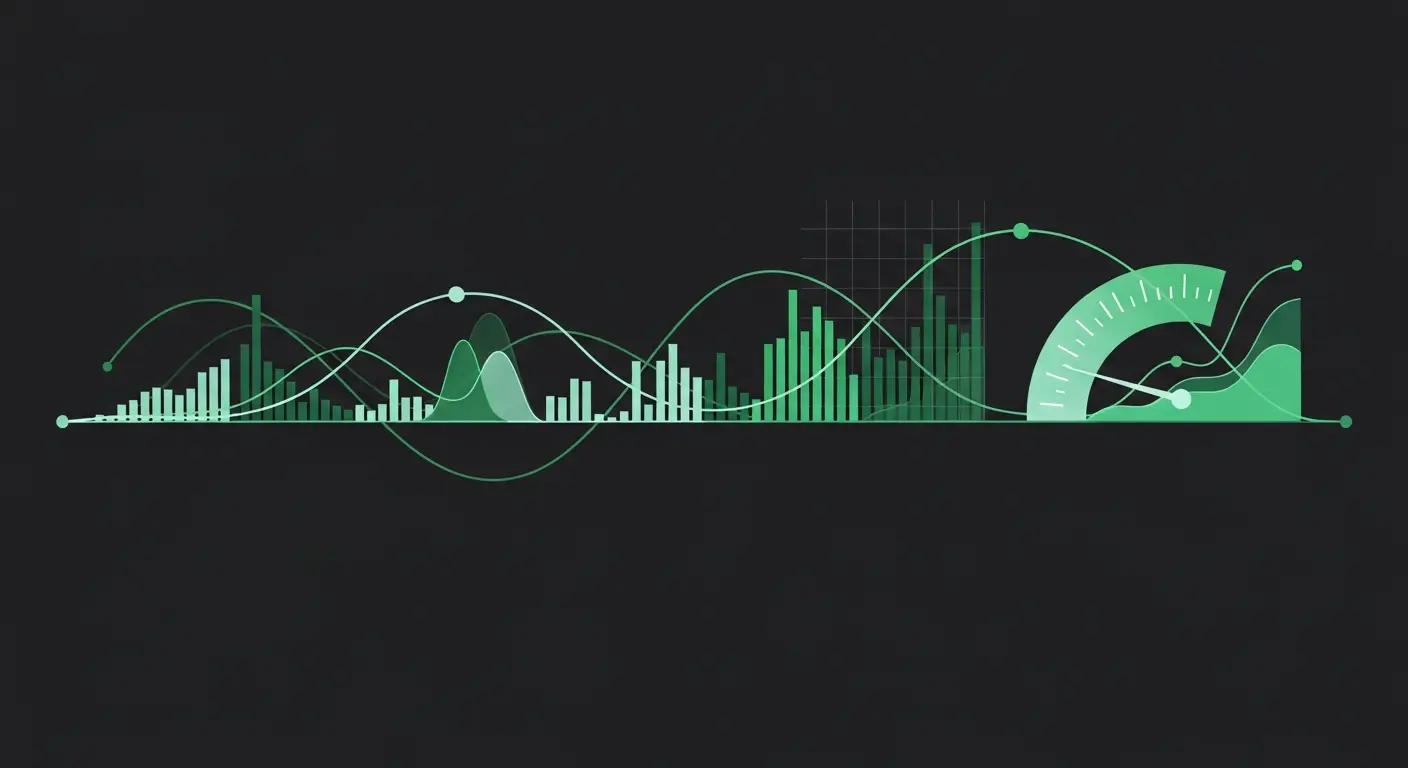 arr-vs-revenue-hero-4 - SaasCEO.com Frequently Asked Questions — Interconnected nodes and flowing curves on a dark background