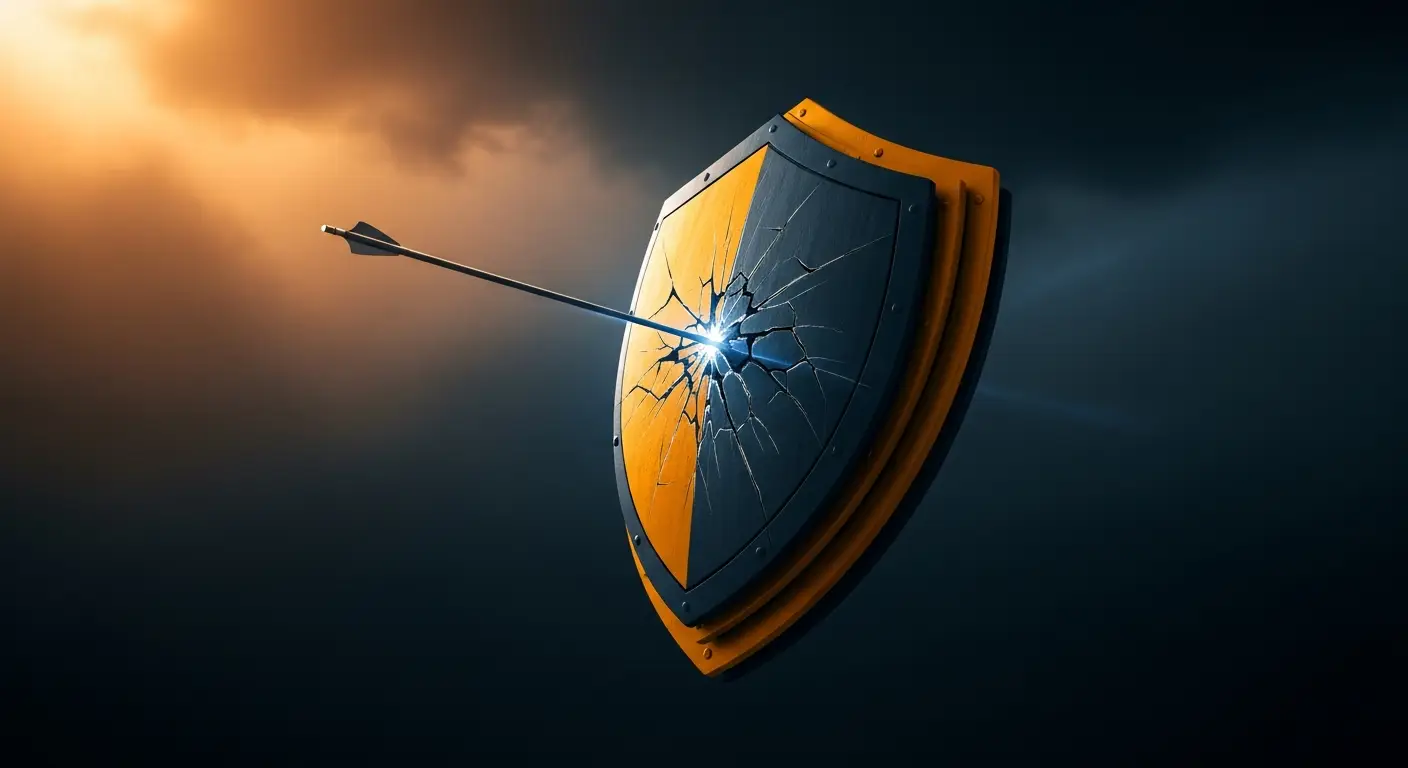 b2b-saas-sales-hero-1 - SaasCEO.com Why B2B Buying Is Different From Selling — A lone, sharp arrow, representing a single sales champion's