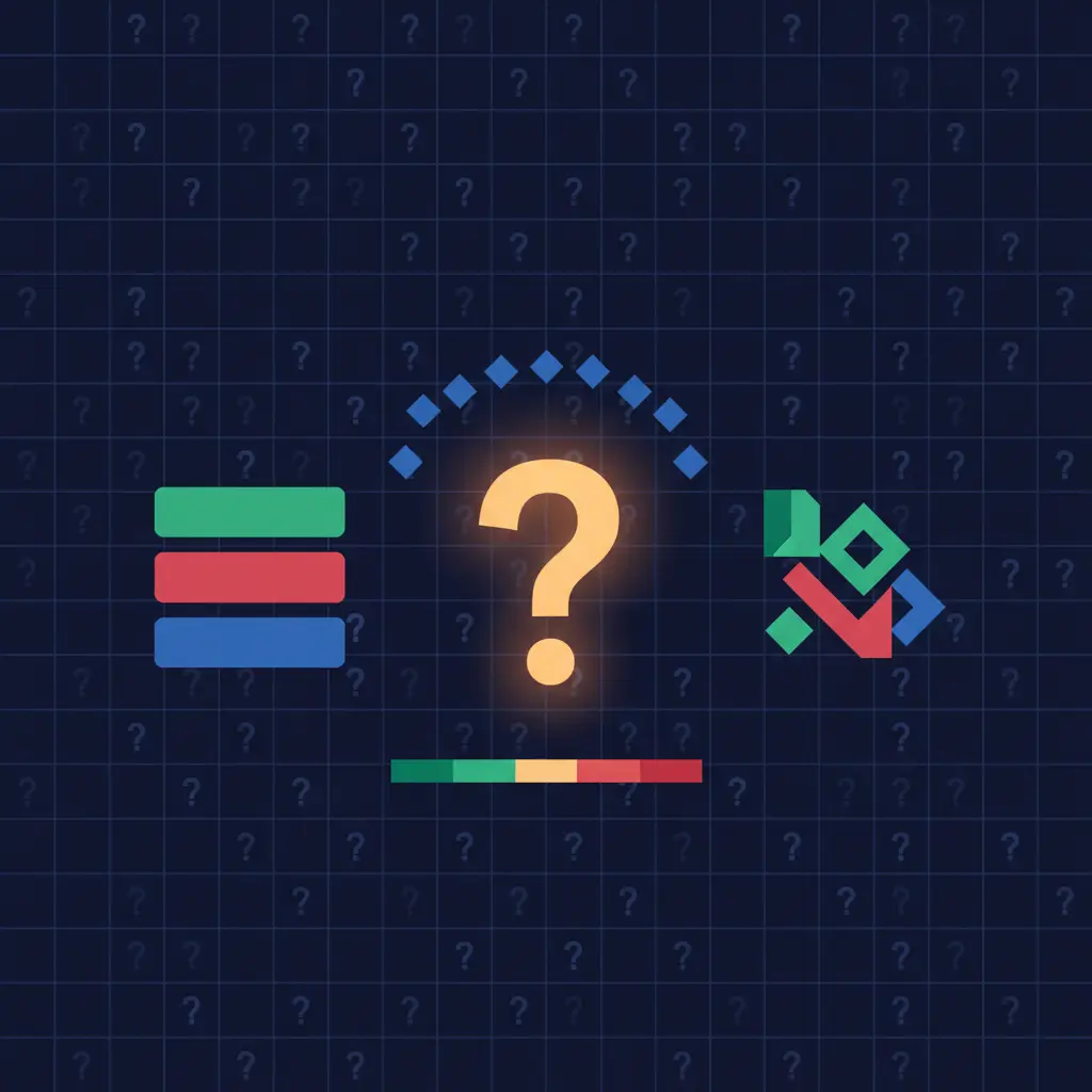 hero-net-revenue-churn-formula-5 - SaasCEO.com Frequently asked questions about net revenue churn — A repeating grid of small question-mark glyphs in faint blue