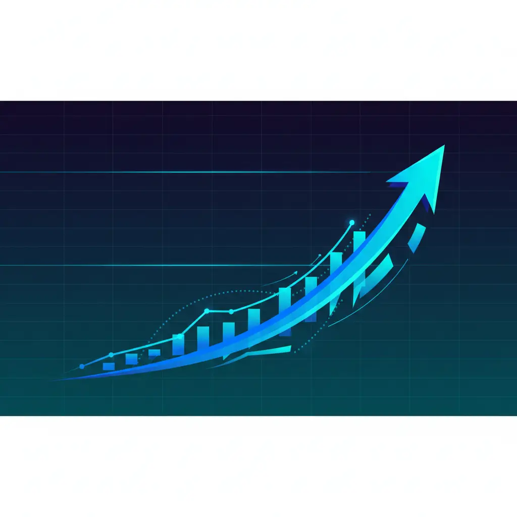 hero-participating-preferred-stock-4 - SaasCEO.com Uncapped participating preferred return curve across exit sizes — A single rising curve that climbs steeply from lower-left to