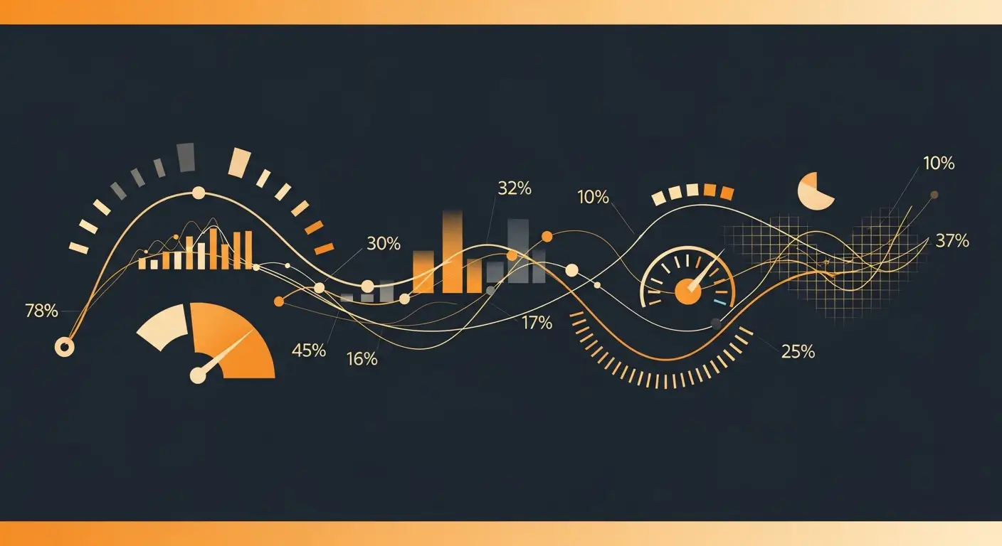 hero-product-management-5 - SaasCEO.com Scenario #4: The Real Cost of Poor Product Management — Interconnected nodes and flowing curves on a dark background