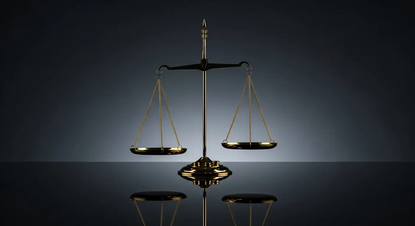 ipaas-supp-24262-replace - SaasCEO.com How to Evaluate iPaaS Vendors Without Getting Trapped in a Bake-Off — Symbolic still life of a balance scale on a polished surface