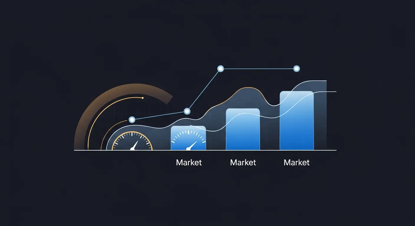 localized-pricing-hero - SaasCEO.com Four-Tier Pricing Adjustment by Market — A horizontal bar showing four ascending blue tiers of light