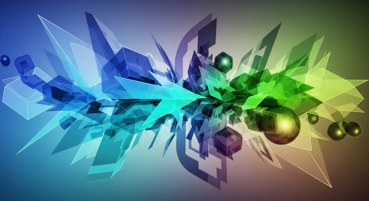placeholder-24261-how-ipaas-affects-your-own-saas-product - SaasCEO.com How iPaaS Affects Your Own SaaS Product — Layered translucent geometric shapes suggesting data flow an