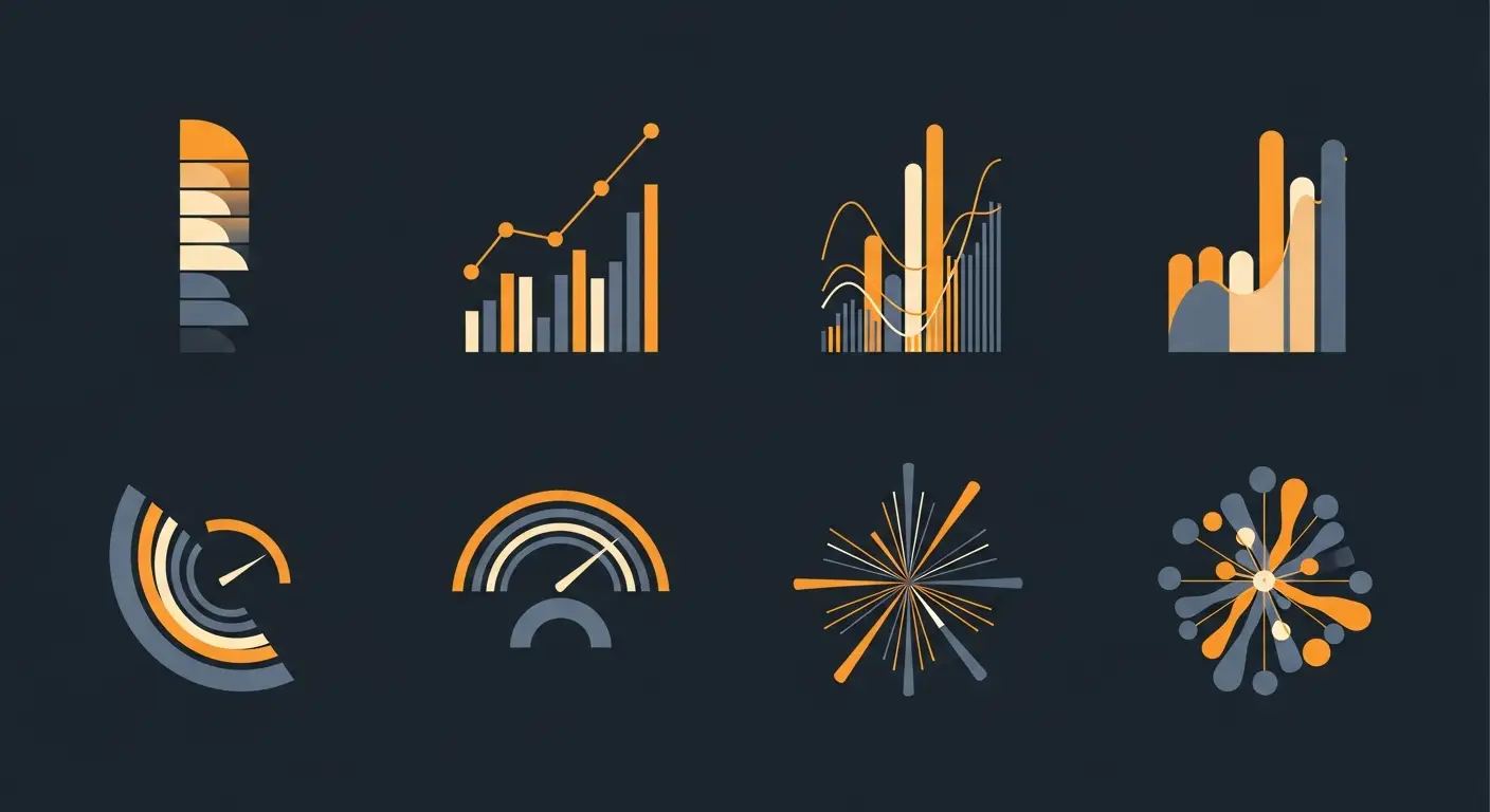 saas-business-model-hero-4 - SaasCEO.com The Main SaaS Pricing Archetypes — A collection of distinct, abstract data visualization forms,