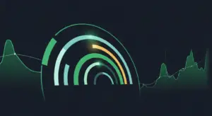 saas-growth-metrics-1 - SaasCEO.com Abstract concentric dial cluster representing SaaS growth metrics control panel
