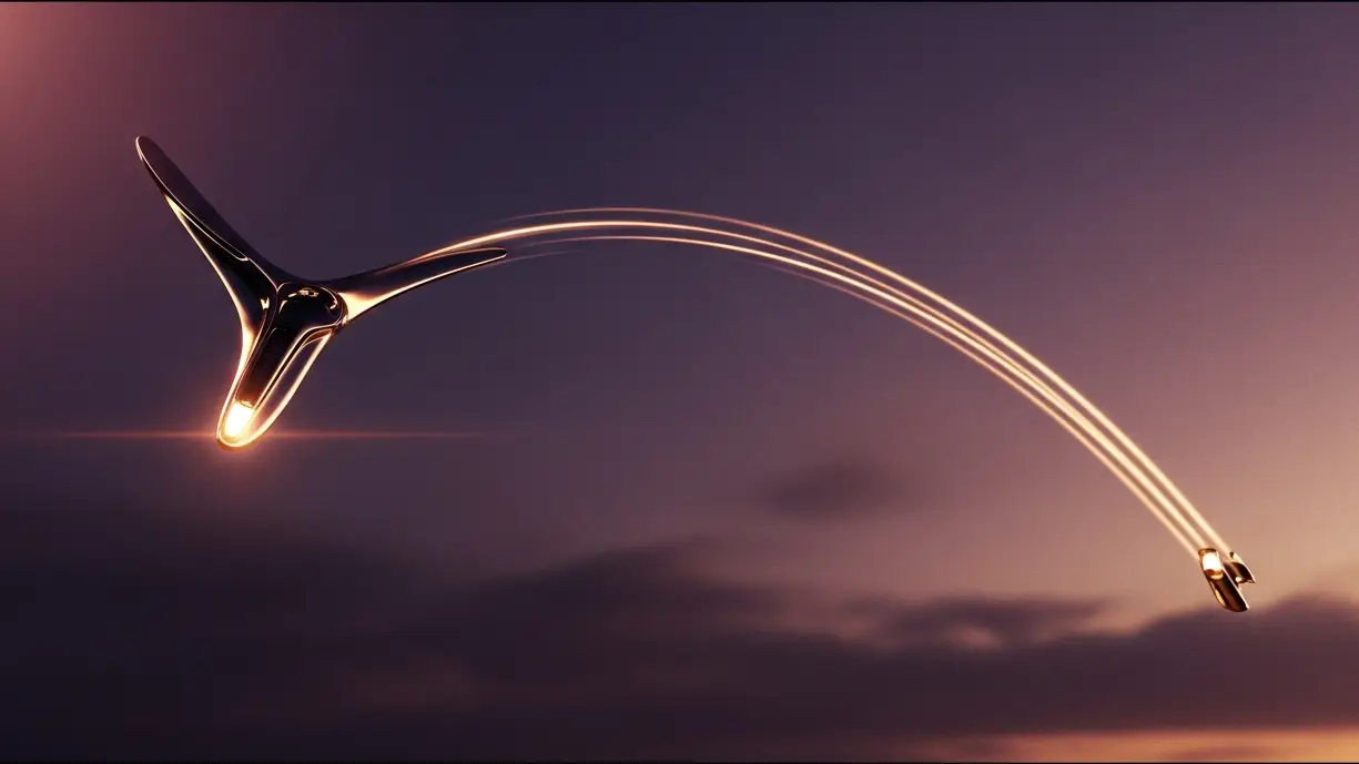 sales-efficiency-hero-1 - SaasCEO.com CAC Payback Period: How Fast You Get Your Money Back — A sleek boomerang arcing back toward its starting point agai