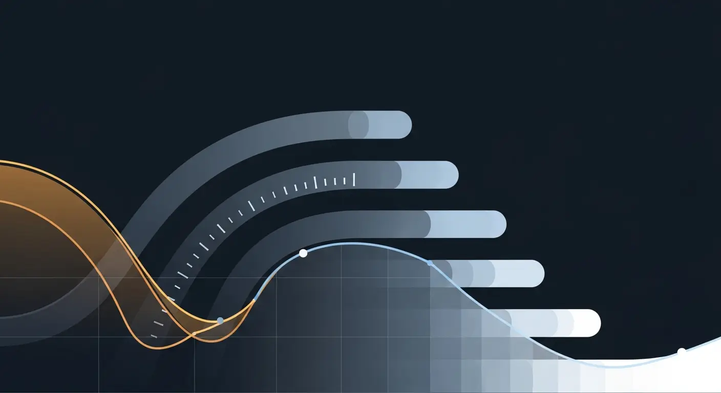 startup-burnout-hero-1 - SaasCEO.com the five-step burnout recovery sequence as a progression that compounds over time — A series of five horizontal bars stacked vertically against